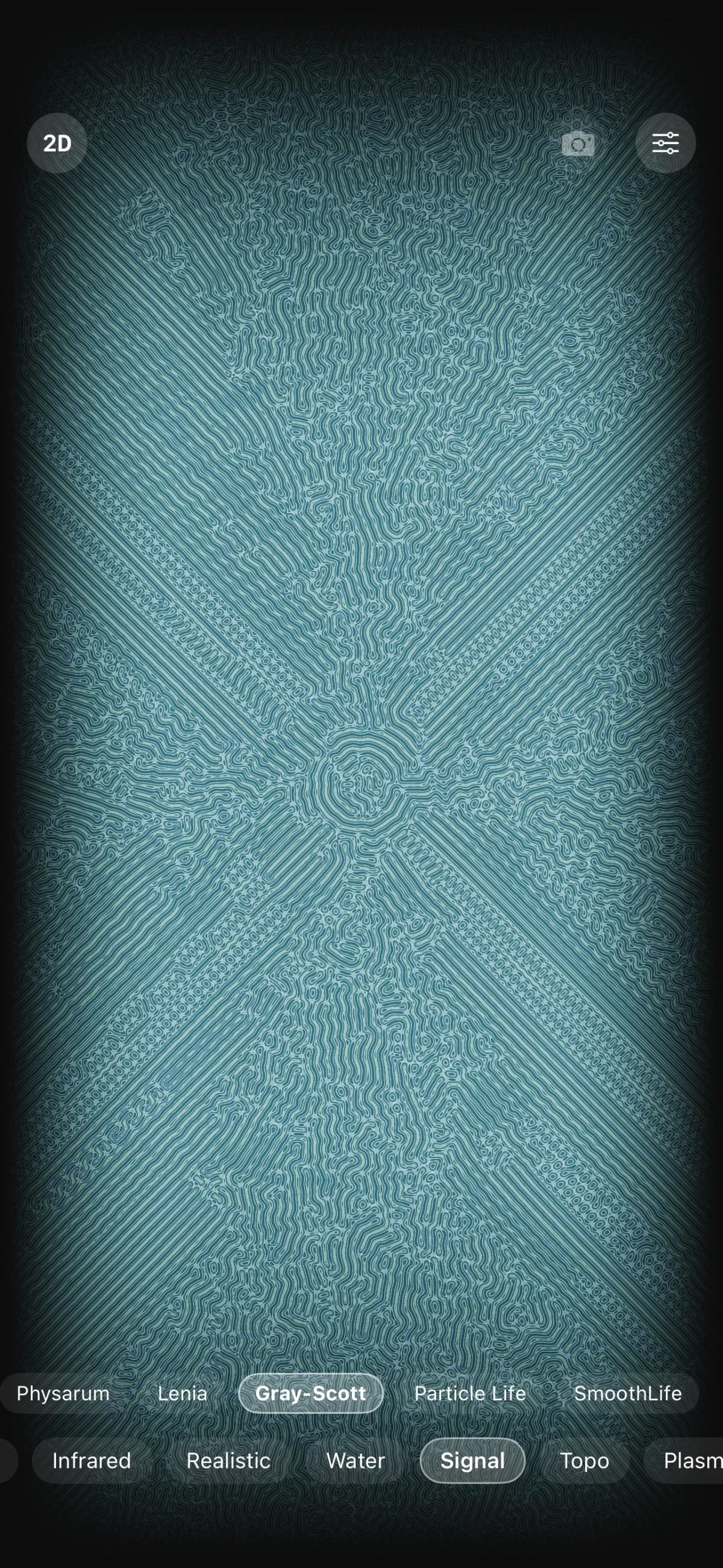 Gray-Scott in signal mode